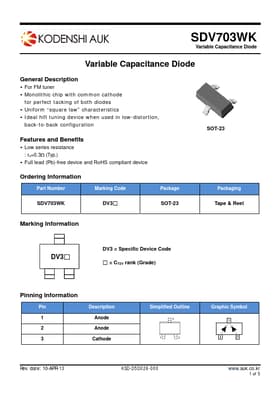 SDV703WK