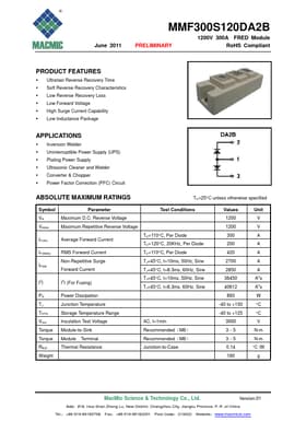 MMF300S120DA2B