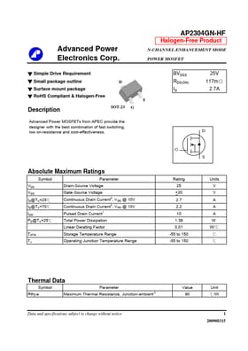 AP2304GN-HF