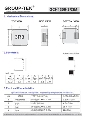 GCH1306-3R3M