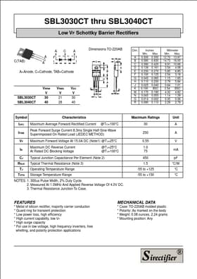 SBL3040CT