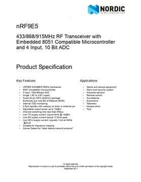 nRF9E5