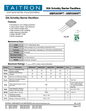 MBR3045PTG