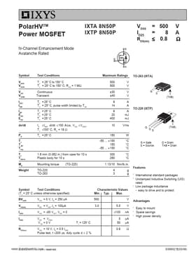 IXTP8N50P