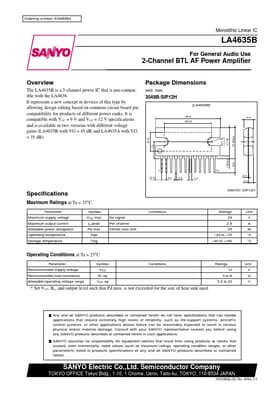 LA4635B