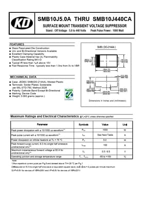 SMB10J190A