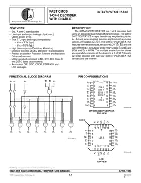 IDT54FCT138AT