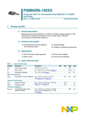 PSMN5R6-100XS