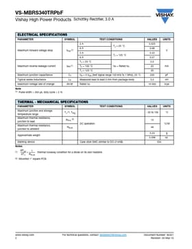 VS-MBRS340TRPbF