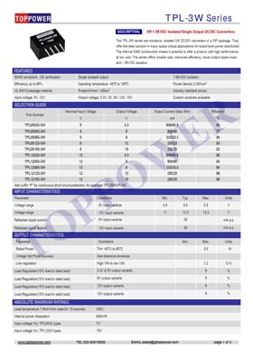 TPL1205S-3W