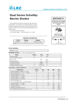 BAT54SLT1