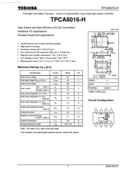 TPCA8016-H