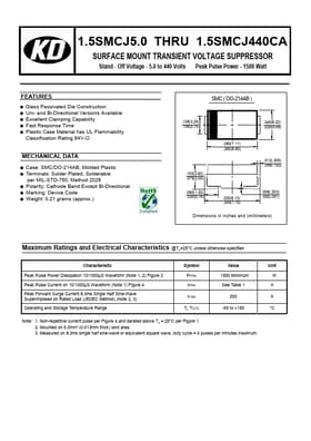 1.5SMCJ15A