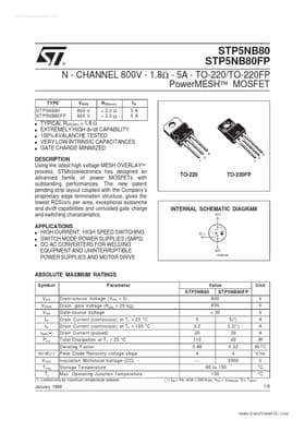 STP5NB80FP