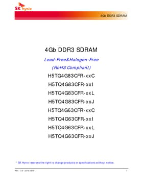 H5TQ4G83CFR-xxJ