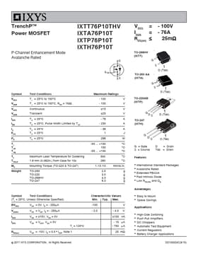 IXTH76P10T