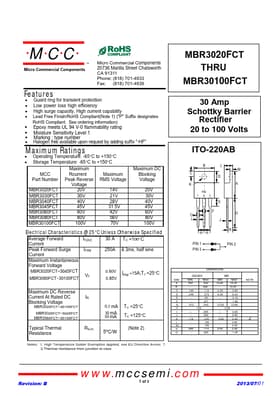 MBR3020FCT