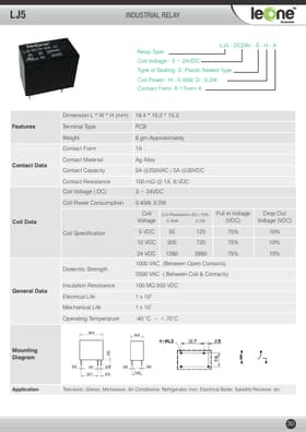 LJ5-DC24V-S-H-A