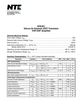 NTE451