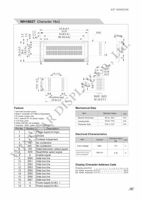 WH1602T