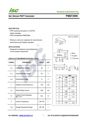 PMBT3906M