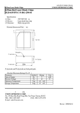 SLD-635-P5-C-N-RG-250-01