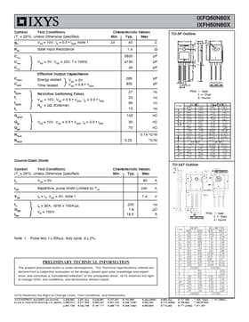 IXFH60N60X