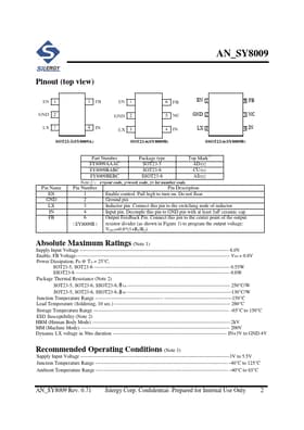 SY8009B