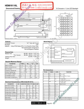 HDM16116lf