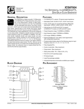 ICS87004AGT