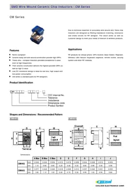 CM0603-10Nx-S