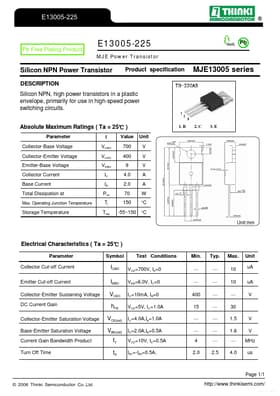 MJE13005