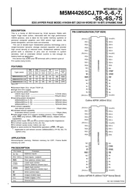 M5M44265CTP-5