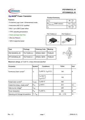 IPB100N06S2L-05