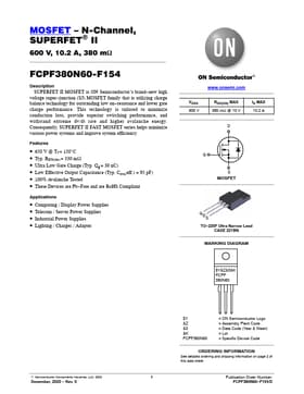 FCPF380N60