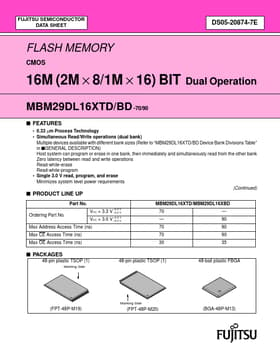 MBM29DL163TD