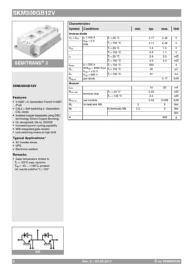 SKM300GB12V