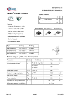 IPI120N04S3-02