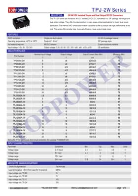 TPJ1205S-2W