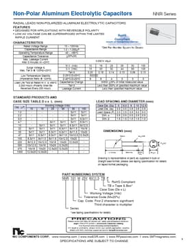 NNR221M25V10x16F