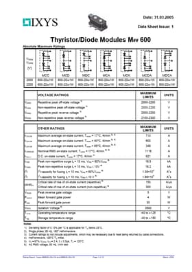 MDC600-20io1W