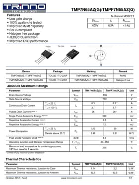 TMP7N65AZG