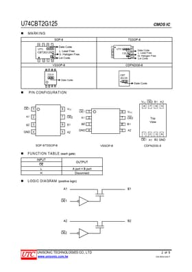 U74CBT2G125