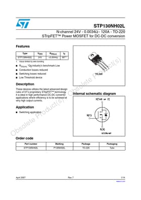 STP130NH02L