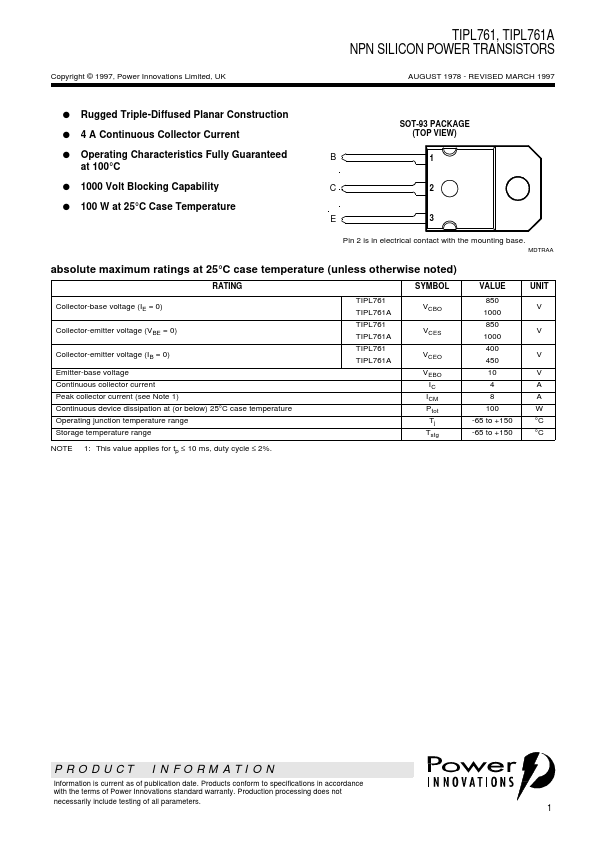 TIPL761A