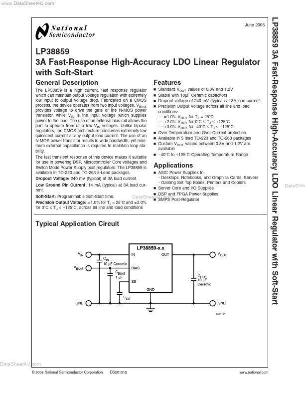 LP38859 National Semiconductor