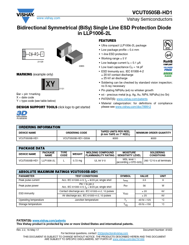 VCUT0505B-HD1