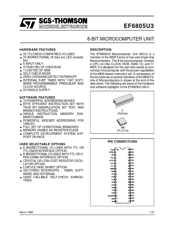 <?=EF6805P6?> डेटा पत्रक पीडीएफ