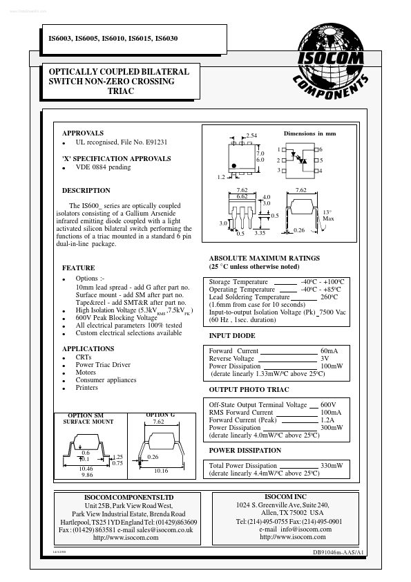 IS6010 ETC