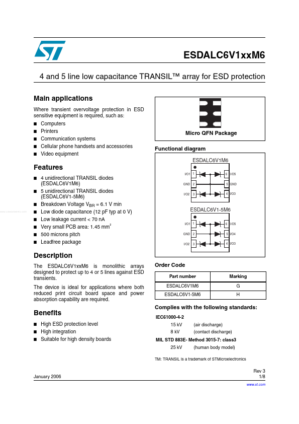 ESDALC6V1-5M6